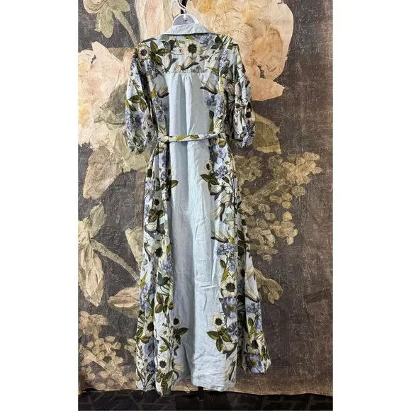 Anthropologie The Mona Linen Shirt Dress by Maeve sz Small Anthropologie The Mona Linen Shirt Dress by Maeve sz Small